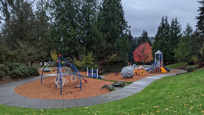 North Kirkland Community Center Park near Kingsgate in Kirkland, WA