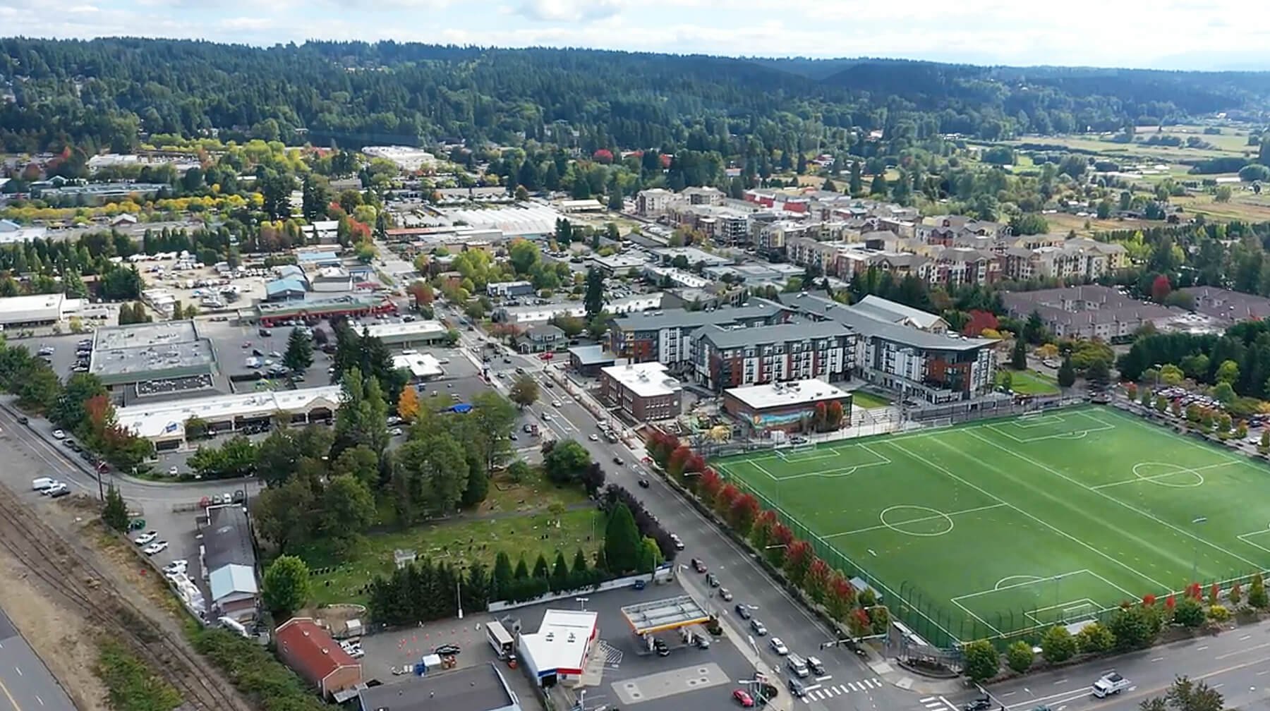 Proximity to Woodinville's Core